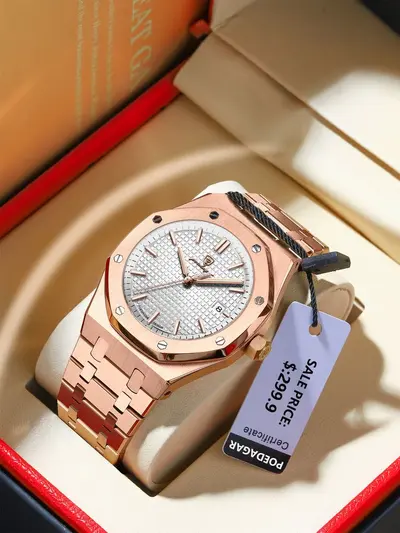İsviçre marka erkek saati su geçirmez aydınlık moda yeni kuvars saat canlı yayın dış ticaret sıcak model dropshipping - 9