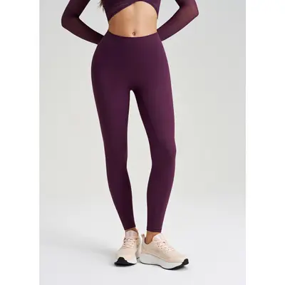 Women's High-Waisted Seamless Yoga Pants, Cloud-Feel, Peach Hip Lift - 3