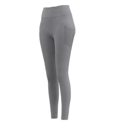 Yüksek bel dikişsiz yoga pantolonu, çıplak hissi, sıkı kesim - 8