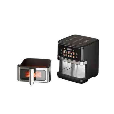 New Cross-border Air Fryer Machine Large Capacity Air Fryer Smart Visual Non-flip Electric Deep Fryer OEM Customization - 12