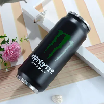 Cola-Dosen-Thermobecher aus 304er Edelstahl mit Trinkhalm - 8