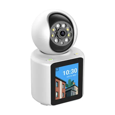 Intelligente Kamera mit bidirektionalem Videoanruf und Alarmsystem