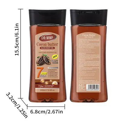 Kurkuma-Körperöl 200 ml, aufhellendes und feuchtigkeitsspendendes Massageöl - 13