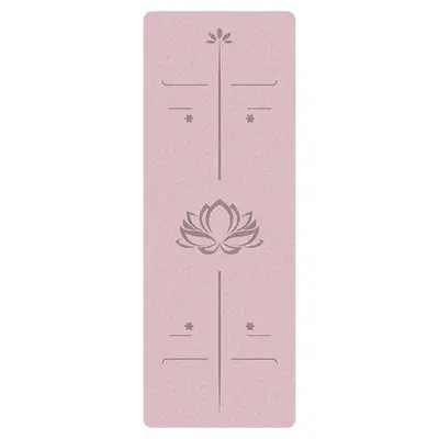 Odorless PU Rubber Yoga Mat, Anti-Slip, Thick, Sweat-Absorbing - 11