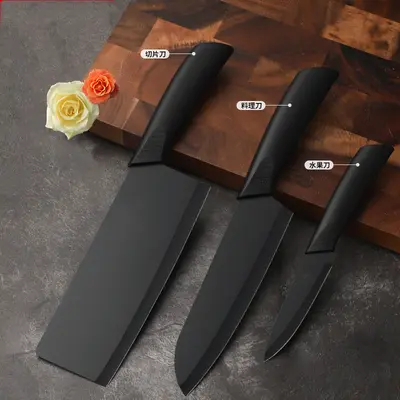 Kitchen knife and cutting board set