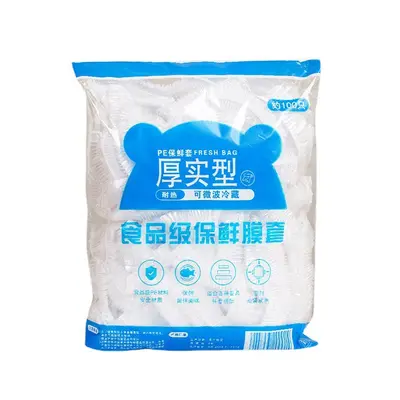 Plastic wrap covers, food-grade, elastic mouth, vegetable covers