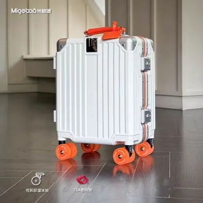 14-Inch Children's Carry-On Suitcase with Skate Wheels and Hook - 9