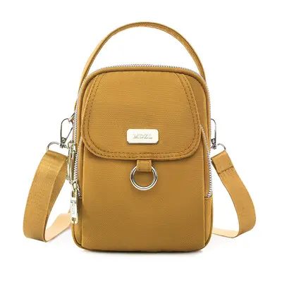 Korean style small bag, mobile phone bag, women's crossbody bag, stylish and versatile single shoulder everyday small shoulder bag, lightweight canvas bag, mother bag - 13