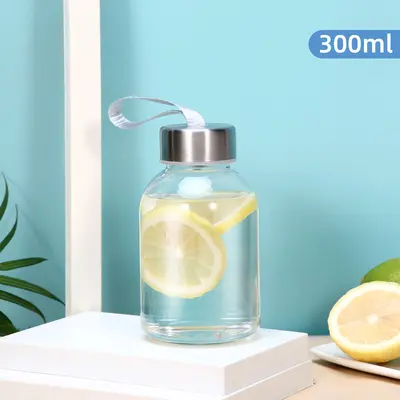 Hersteller 500 ML hitzebeständiger Trinkbecher mit Deckel aus Kunststoff und Edelstahl, tragbar, klein, für Outdoor-Sportarten, Wasserglas, Geschenkbecher, Großhandelszubehör