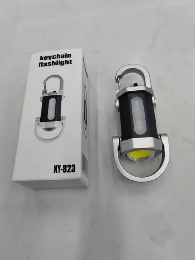 Mini-Taschenlampe, wasserdicht, zum Anhängen an Gürtel oder Schlüsselbund - 9