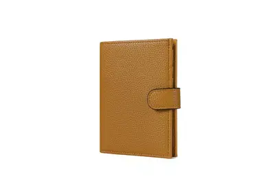 RFID-Reisepass-Tasche, multifunktional, Leder - 8