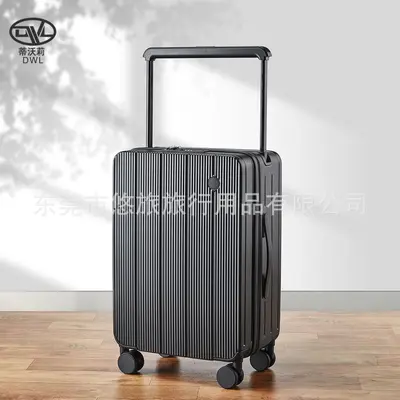 Small Aluminum-Frame Carry-On Suitcase with Scratch-Resistant Finish - 5