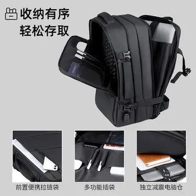 Business Backpack, 16-inch Laptop Compartment, Waterproof - 3