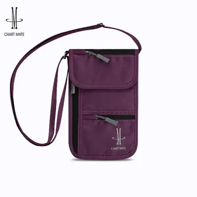 Kişiselleştirilmiş kimlik çantası, pasaport çantası, seyahat kartı çantası, çok fonksiyonlu bilet çantası, çapraz cüzdan, cep telefonu çantası, unisex - 7