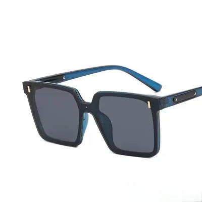 Women's Sunglasses Round Frame Large Korean Style UV-Protection - 8