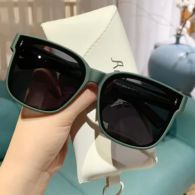 Polarisierter Clip-on-Sonnenbrille, passend über Brillen - 1