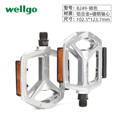 WELLGO Mountain and Road Bicycle Pedals M248/M249/M195/C25/B239/VB087 - 10