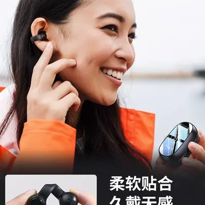 Open-Ear Knochenleiter-Bluetooth-Kopfhörer, Sport-Ohrbügel, lange Akkulaufzeit