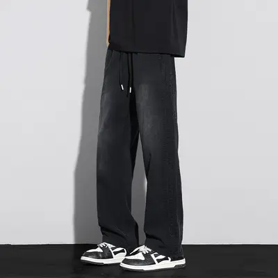 Men's Summer Tencel Thin Wide-Leg Casual Pants, Loose Fit