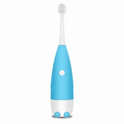 Cartoon Electric Toothbrush for Children, Soft Silicone Bristles - 7