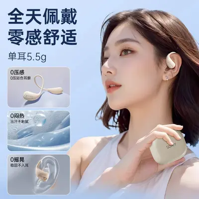 Sony Ericsson GD31 Ear-Hook Wireless Bluetooth Earphones, Open-Ear Design, for Sports