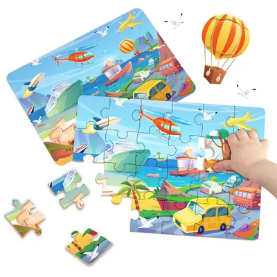 Paper Puzzles for Children Aged 3-6, Animals and Dinosaurs, Educational - 10