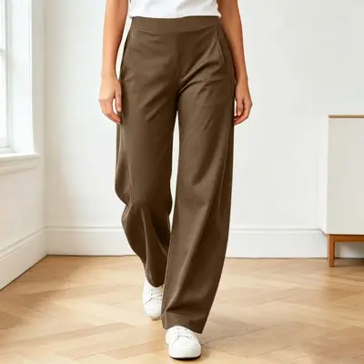 Loose Wide-Leg Streetwear Pants, Japanese-Korean Style Saber-Cut - 12