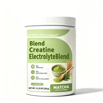 Sports Creatine Powder with Electrolyte Hydration Supplement - 6