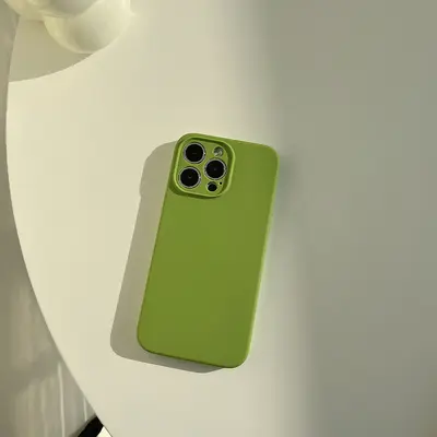 iPhone 16 Liquid Silicone Phone Case, Pure Colour, Compatible with 14 Plus - 7