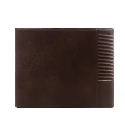 Herren-Kurzgeldbörse im Retro-Streifendesign mit Kartenfächern und Münzfach - 6