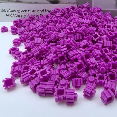 LEGO-kompatible 8mm kleine Teilchen Schüttgut Bausteine Großhandel Kinder Bastelzubehör Bildungs-Puzzlespielzeug - 10