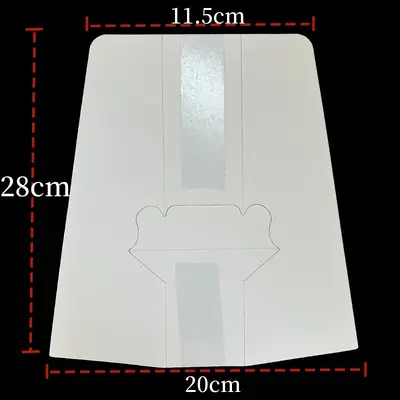 Tabletop Advertising Stand with Paper Back Support for A4/A3 Cards - 13
