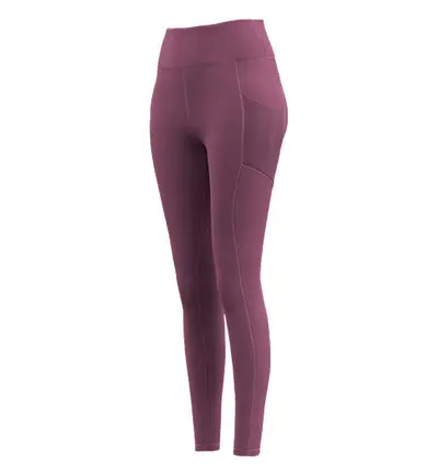 Yüksek bel dikişsiz yoga pantolonu, çıplak hissi, sıkı kesim - 12