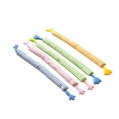 Sound Cat Teaser Wand, Chew-Resistant, Long Pole, Self-Play Cat Toy - 5