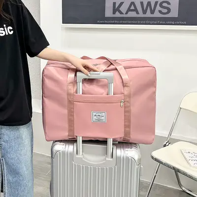 Cotton Quilt Storage Bag Travel Luggage Bag Extra Large Capacity Waterproof Moisture-proof Travel Bag Student Dormitory Short-distance Moving Bag