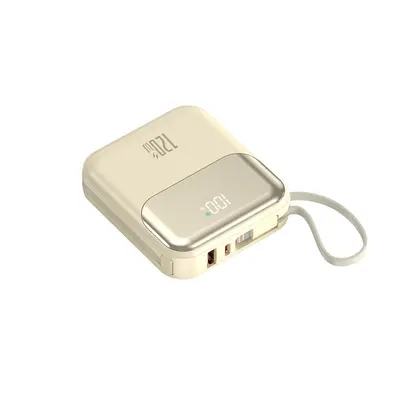 3C Sertifikalı Süper Hızlı Şarj Powerbank Büyük Kapasite 20000mAh Kablolu Kompakt Taşınabilir Mobil Güç Kaynağı