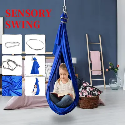 Children's Hammock Swing for Tree Trunk, Indoor and Outdoor Sensory Training
