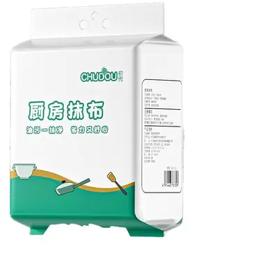 Kitchen paper towels absorb oil and water, kitchen paper towels, super degreasing hand towels, lazy cloths, wet and dry paper - 6