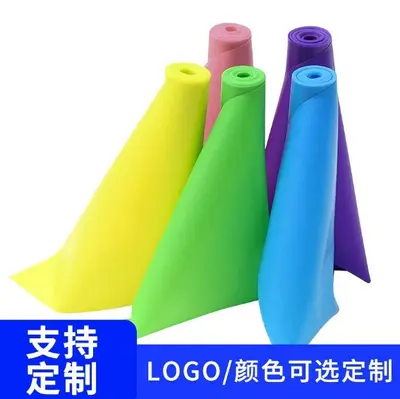 TPE拉力片瑜伽拉力带运动伸展带拉伸带健身阻力带弹力带瑜伽带子