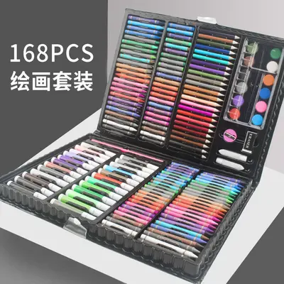 168-piece children's art set in gift box - 2