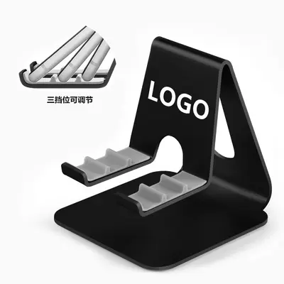 Adjustable Metal Phone and Tablet Desk Stand for Live Streaming