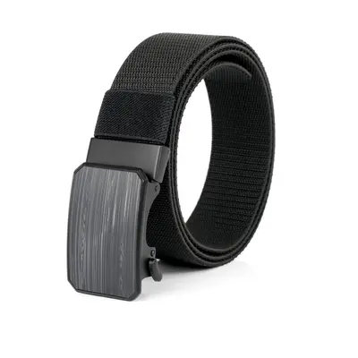 Herrengürtel aus elastischem Nylon-Gewebe mit Automatik-Schnalle, 3,8 cm - 6