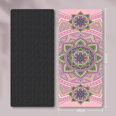 5mm Thick Suede Yoga Mat, Non-Slip, Shock-Absorbing - 10