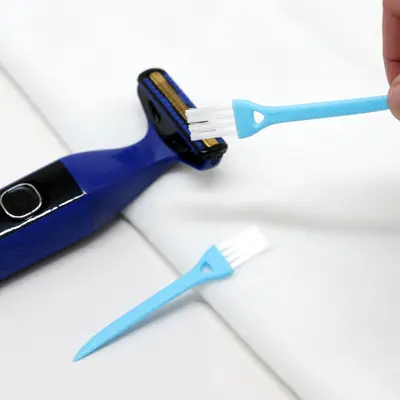 Fabrika çıkışlı 8.4cm sivri uçlu temizleme fırçası tüy toplama düzeltici fırça elektrikli tıraş makinesi küçük fırça