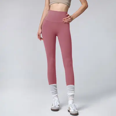 High-Waist Seamless Yoga Pants, Tummy Control, Quick-Dry - 12