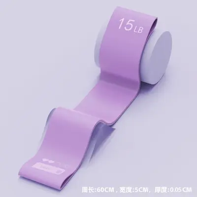 瑜伽弹力带健身神器拉力带运动训练拉伸背部肩膀伸展臀部训练家用 - 8