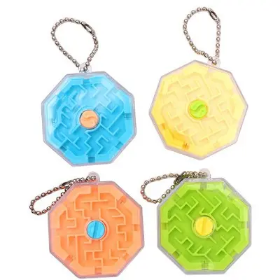 Double-Sided Stereo 3D Ball Maze Puzzle, Early Education Balance Toy