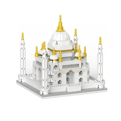 Taj Mahal Castle Building Block Set, High Difficulty Educational Gift - 5
