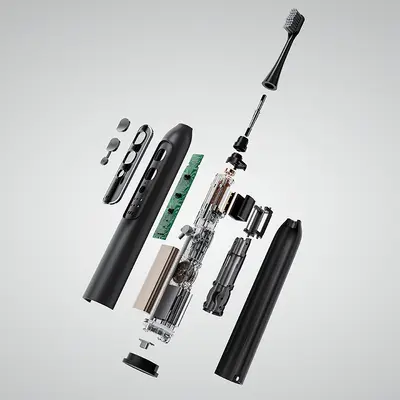 3-in-1 Electric Toothbrush, Waterproof, Sonic - 5