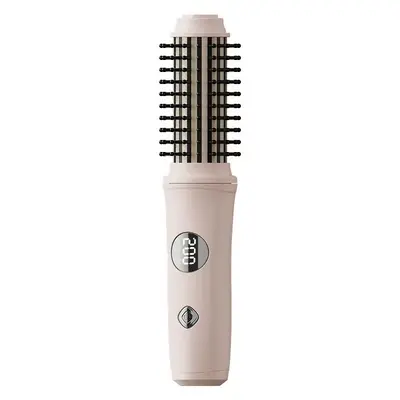 Cordless 2-in-1 Curling and Straightening Brush, Negative Ion, Large Wave Curl